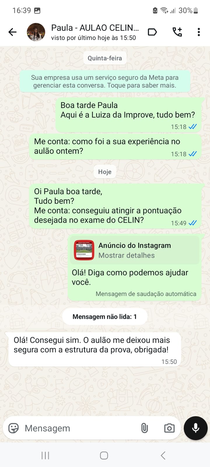 Depoimento Paula